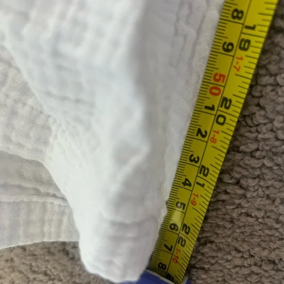 Dreamers White Linen Wide Leg Pants | Beach Vacation Resort Wear | S | NWT - Picture 6 of 6